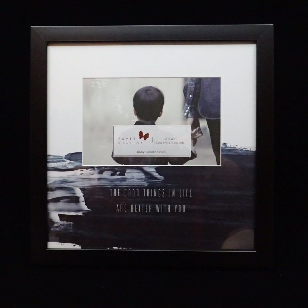Paper Destiny With You Black Frame - NIB